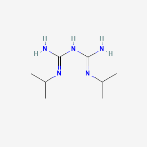 molecular formula C8H19N5 B1629290 GS-18667 free base CAS No. 45095-69-0