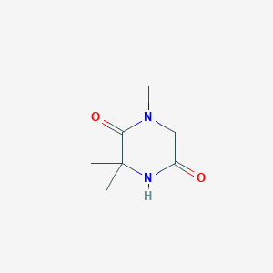 molecular formula C7H12N2O2 B1629296 1,3,3-Trimethylpiperazine-2,5-dione CAS No. 741287-75-2