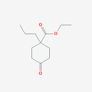 molecular formula C12H20O3 B1629297 Ethyl 4-oxo-1-propylcyclohexanecarboxylate CAS No. 508235-11-8