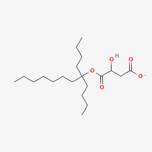 molecular formula C20H37O5- B1629307 dibutyloctyl malate CAS No. 399551-19-0