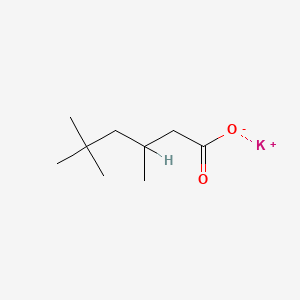 molecular formula C9H17KO2 B1629312 Potassium 3,5,5-trimethylhexanoate CAS No. 93918-10-6