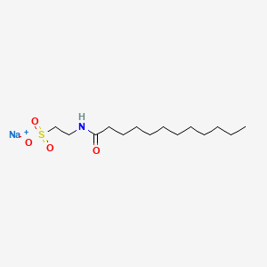 Sodium 2-[(1-oxododecyl)amino]ethanesulphonate