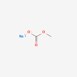 molecular formula C2H3NaO3 B1629319 Sodium methyl carbonate CAS No. 6482-39-9