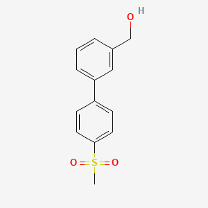 [4'-(Methylsulfonyl)[1,1'-biphenyl]-3-yl]methanol