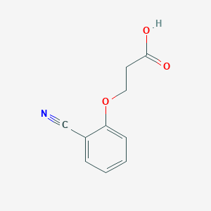 B1629334 3-(2-Cyanophenoxy)propanoic acid CAS No. 916198-50-0