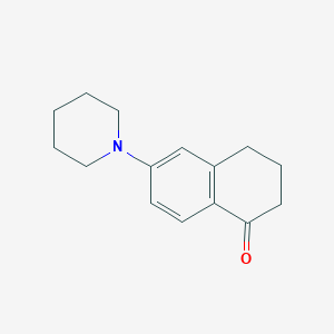 6-(piperidin-1-yl)-3,4-dihydronaphthalen-1(2H)-one