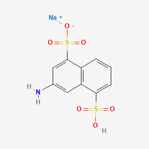 1,5-Naphthalenedisulfonic acid, 3-amino-, monosodium salt