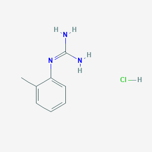 molecular formula C8H12ClN3 B1629346 N-o-tolyl-guanidine hydrochloride CAS No. 6976-05-2