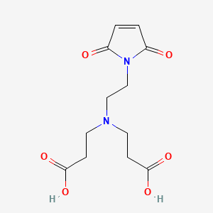 molecular formula C12H16N2O6 B1629351 N-(2-carboxyethyl)-N-[2-(2,5-dihydro-2,5-dioxo-1H-beta-alanine CAS No. 207612-83-7