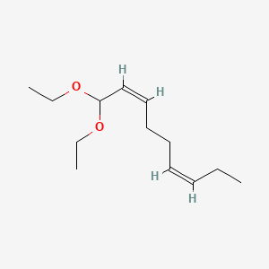 molecular formula C13H24O2 B1629355 (2Z,6Z)-1,1-二乙氧基壬-2,6-二烯 CAS No. 67674-37-7
