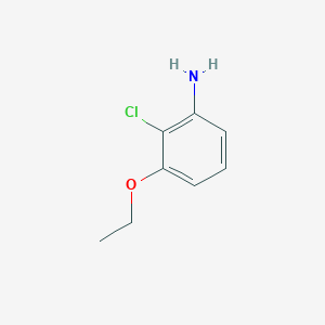 molecular formula C8H10ClNO B1629358 2-Chloro-3-ethoxyaniline CAS No. 846031-58-1