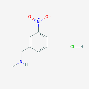 Methyl[(3-nitrophenyl)methyl]amine hydrochloride