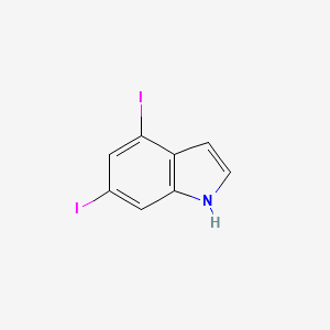 molecular formula C8H5I2N B1629380 4,6-Diiodo-1H-indole CAS No. 885520-37-6