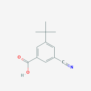 molecular formula C12H13NO2 B1629389 3-Tert-butyl-5-cyanobenzoic acid CAS No. 942077-12-5