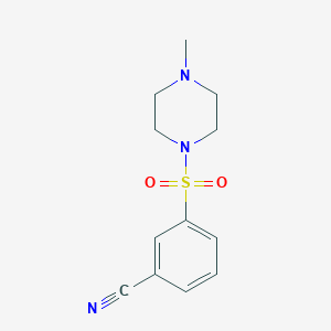 3-((4-Methylpiperazin-1-yl)sulfonyl)benzonitrile