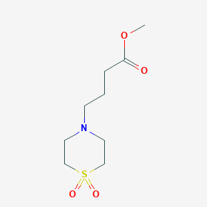 Methyl 4-(1,1-dioxidothiomorpholino)butanoate