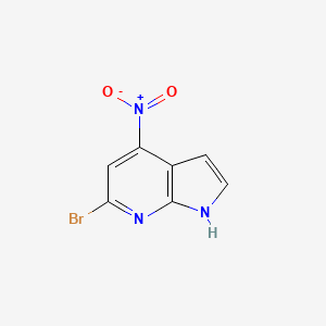 6-bromo-4-nitro-1H-pyrrolo[2,3-b]pyridine