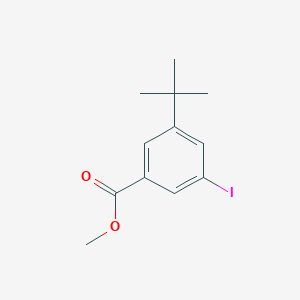 molecular formula C12H15IO2 B1629421 Methyl 3-tert-butyl-5-iodobenzoate CAS No. 217476-42-1