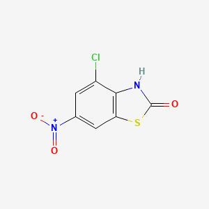 molecular formula C7H3ClN2O3S B1629424 4-Chloro-6-nitro-1,3-benzothiazol-2(3H)-one CAS No. 898748-63-5