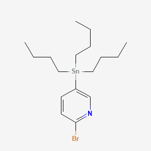 molecular formula C17H30BrNSn B1629426 2-Bromo-5-(tributylstannyl)pyridine CAS No. 1008756-65-7