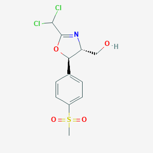 (4R,5R)-2-(Dichloromethyl)-4,5-dihydro-5-(4-mesylphenyl)oxazol-4-ylmethanol