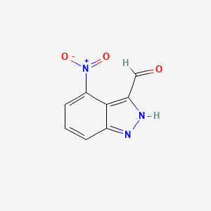 4-Nitro-1H-indazole-3-carbaldehyde