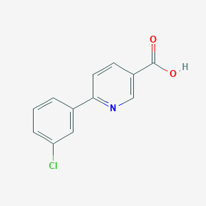 molecular formula C12H8ClNO2 B1629469 6-(3-Chlorophenyl)nicotinic acid CAS No. 887976-19-4