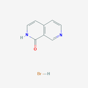 molecular formula C8H7BrN2O B1629474 2,7-Naphthyridin-1(2H)-one hydrobromide CAS No. 950746-19-7