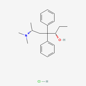 molecular formula C21H30ClNO B1629476 beta-l-Methadol hydrochloride CAS No. 49570-64-1
