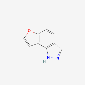 molecular formula C9H6N2O B1629482 1H-Furo[2,3-G]indazole CAS No. 57174-47-7
