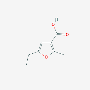 molecular formula C8H10O3 B1629487 5-乙基-2-甲基呋喃-3-羧酸 CAS No. 64354-44-5