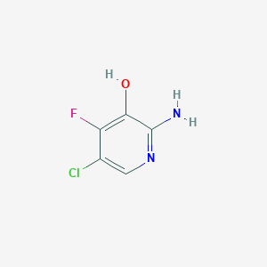 molecular formula C5H4ClFN2O B1629488 2-Amino-5-chloro-4-fluoro-3-hydroxypyridine CAS No. 1003710-83-5