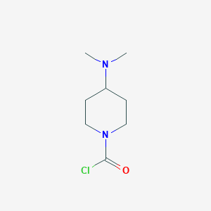 4-(Dimethylamino)piperidine-1-carbonyl chloride