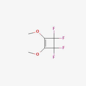molecular formula C6H6F4O2 B1629495 3,3,4,4-四氟-1,2-二甲氧基环丁烯 CAS No. 361-82-0