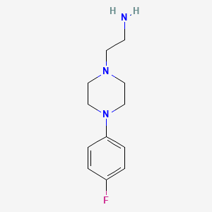 2-[4-(4-Fluorophenyl)piperazin-1-yl]ethanamine