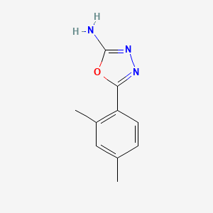 molecular formula C10H11N3O B1629510 5-(2,4-Dimethylphenyl)-1,3,4-oxadiazol-2-amine CAS No. 902137-22-8
