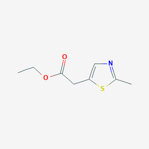 Ethyl 2-(2-methylthiazol-5-yl)acetate