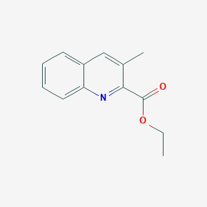molecular formula C13H13NO2 B1629520 Ethyl 3-methylquinoline-2-carboxylate CAS No. 904818-55-9