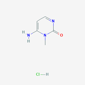 molecular formula C5H8ClN3O B1629526 3-Methylcytosine hydrochloride CAS No. 90009-77-1