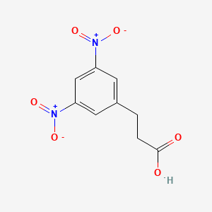 B1629541 3-(3,5-Dinitrophenyl)propanoic acid CAS No. 42287-92-3