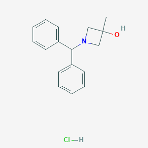 1-(Diphenylmethyl)-3-methylazetidin-3-ol hydrochloride