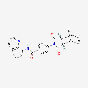 molecular formula C25H19N3O3 B1629552 IWR-1 CAS No. 430429-02-0