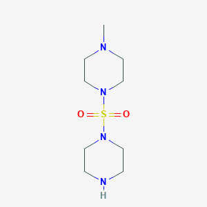 molecular formula C9H20N4O2S B1629558 1-Methyl-4-(piperazin-1-ylsulfonyl)piperazine CAS No. 933038-72-3