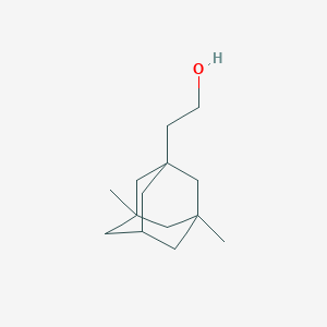 molecular formula C14H24O B1629559 3,5-Dimethyl-1-adamantane-1-ethanol CAS No. 50847-70-6