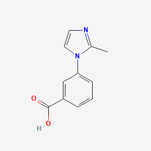 molecular formula C11H10N2O2 B1629563 3-(2-Methyl-1H-imidazol-1-yl)benzoic acid CAS No. 898289-59-3