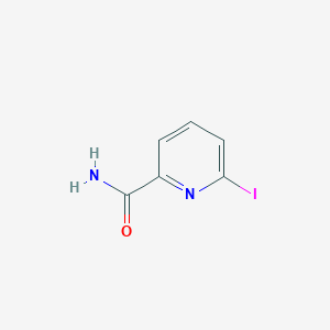 6-Iodo-pyridine-2-carboxylic acid amide