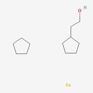 Cyclopentane;2-cyclopentylethanol;iron