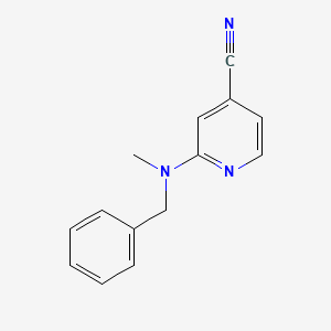 2-(Benzyl(methyl)amino)isonicotinonitrile
