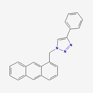 1-(1-Anthracenylmethyl)-4-phenyl-1H-[1,2,3]triazole