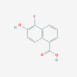 5-Fluoro-6-hydroxynaphthalene-1-carboxylic acid